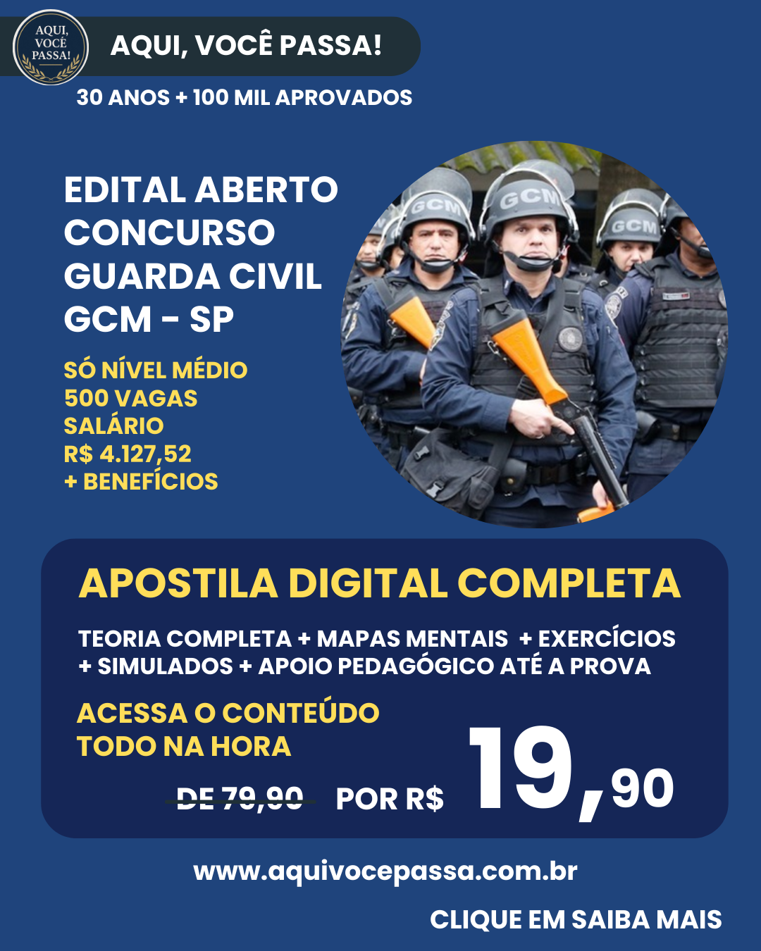 APOSTILA COMPLETA CONCURSO GCM SP