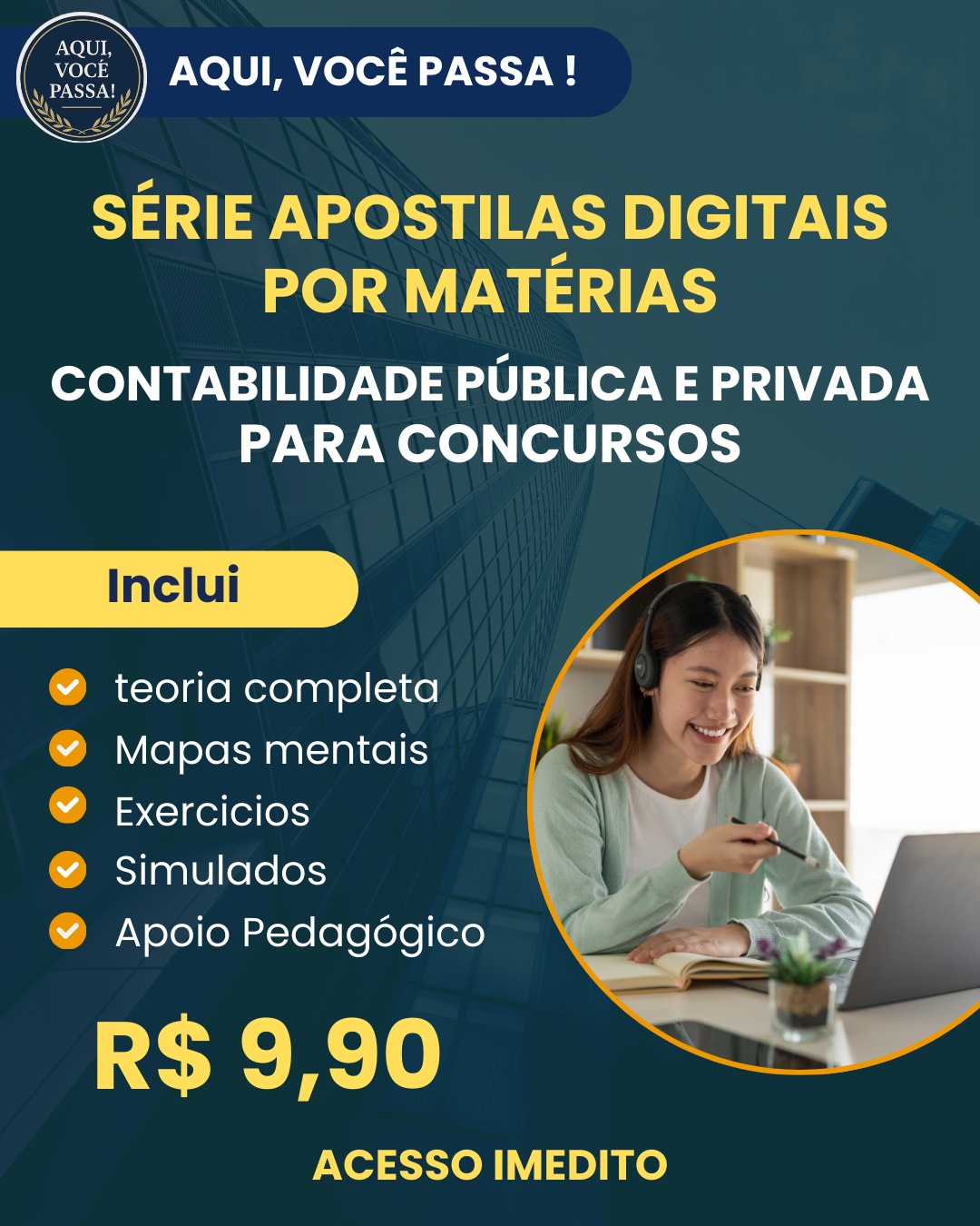 APOSTILA COMPLETA  CONTABILIDADE PARA CONCURSOS