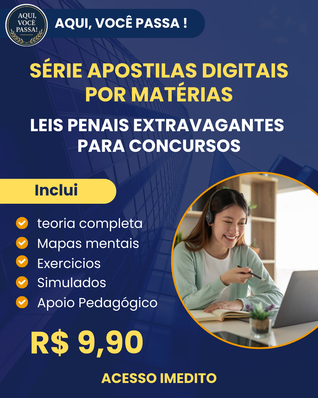 APOSTILA COMPLETA LEIS PENAIS EXTRAVAGANTES PARA CONCURSOS