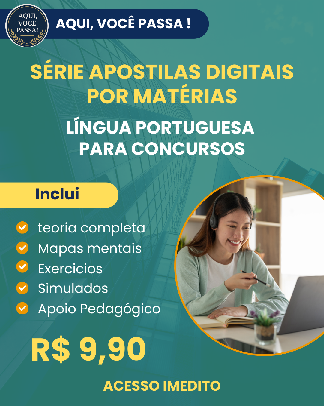 APOSTILA COMPLETA LÍNGUA PORTUGUESA PARA CONCURSOS